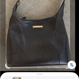 Gucci Vintage Black Leather Saffiano Hobo Bag designed by Tom Ford